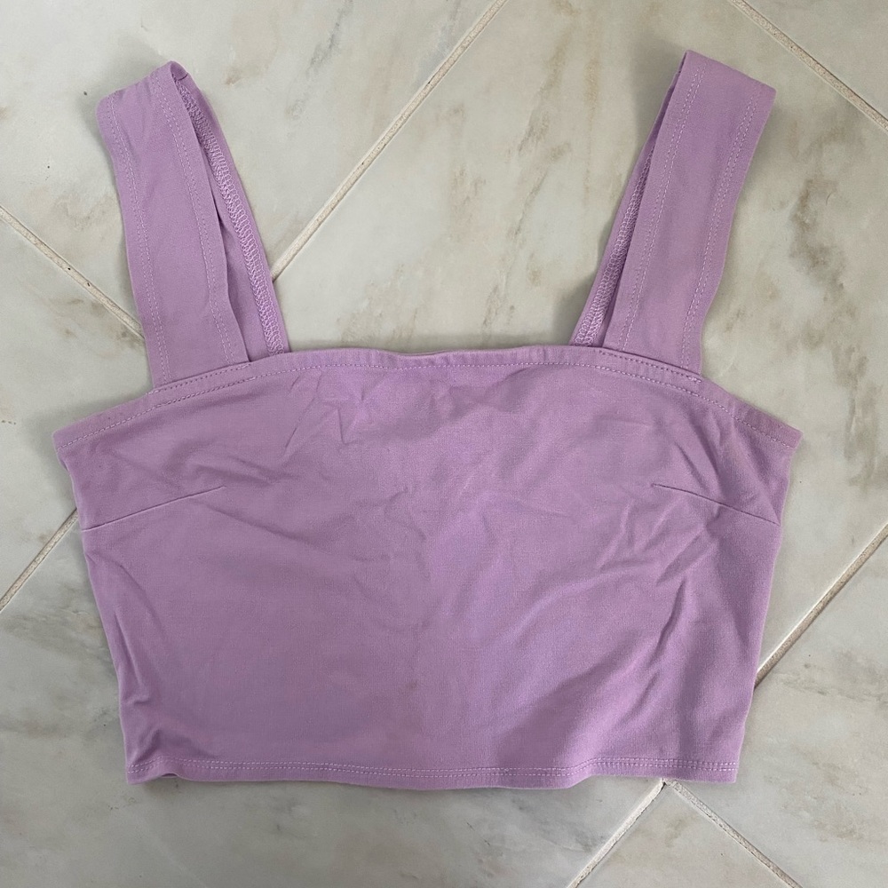 Purple Urban Outfitters Crop Top
